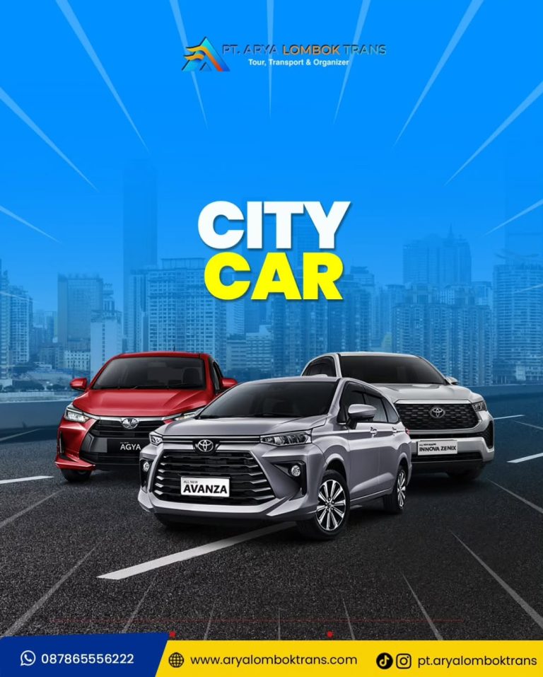 City Car - armada sewa mobil Lombok Arya Lombok Trans