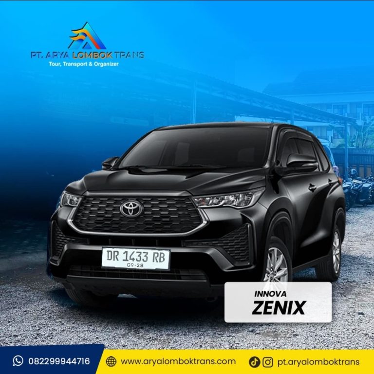 Toyota Innova Zenix - armada sewa mobil Lombok Arya Lombok Trans
