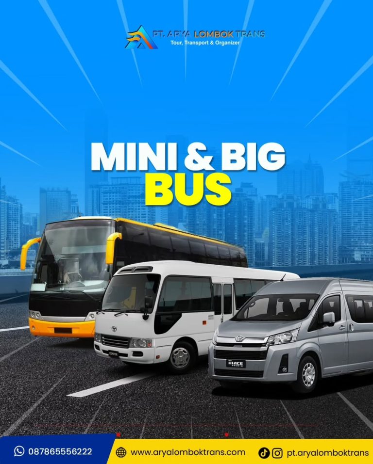 Medium Bus Arya Lombok Trans