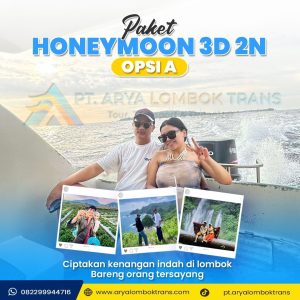 PAKET HONEYMOON 3 HARI 2 MALAM - OPSI A