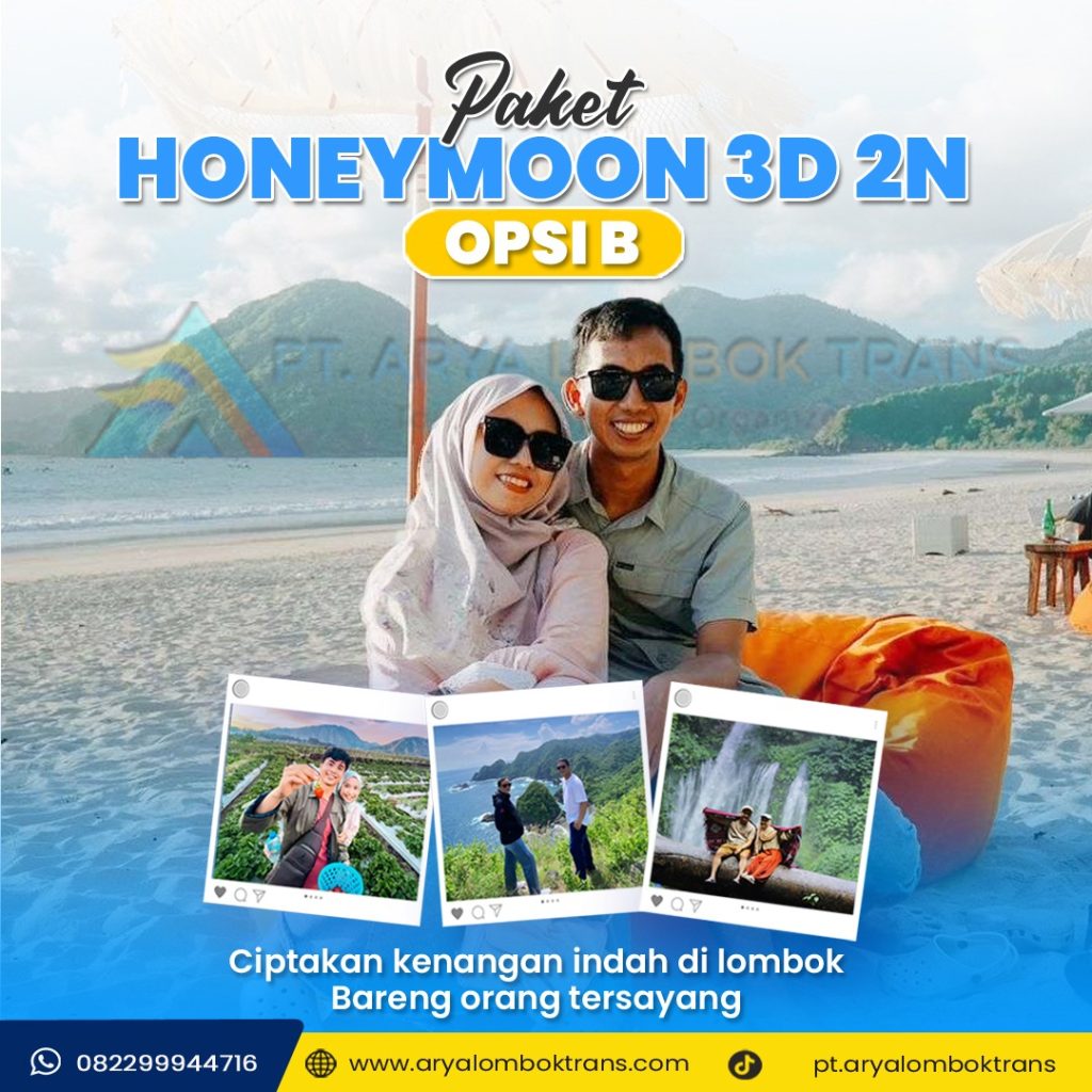 PAKET HONEYMOON 3 HARI 2 MALAM - OPSI B