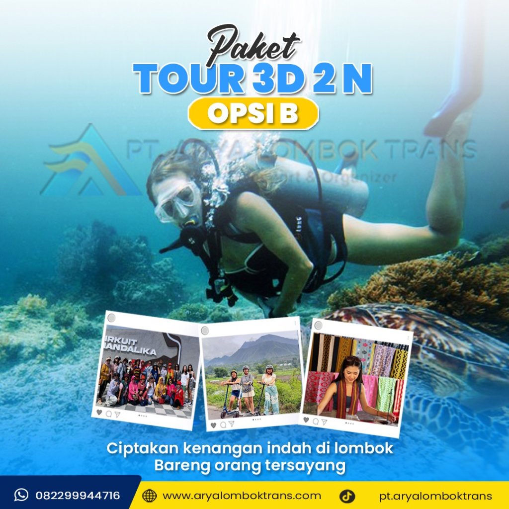 Paket Tour 3 hari 2 malam Opsi B