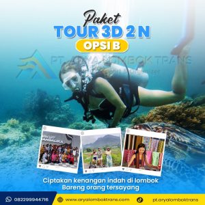 Paket Tour 3 hari 2 malam Opsi B