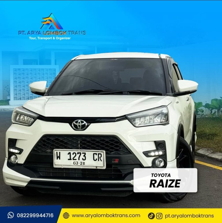 Toyota Raize - armada sewa mobil Lombok Arya Lombok Trans
