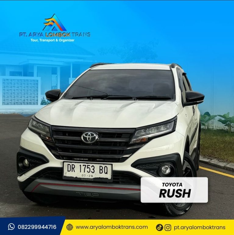 Toyota Rush - armada sewa mobil Lombok Arya Lombok Trans
