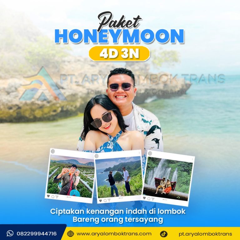 Honeymoon Romantis di Lombok: Tempat Wisata & Tips Liburan Pasangan