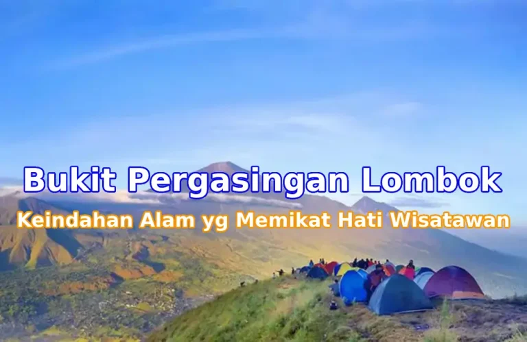 Menaklukkan Bukit Pergasingan: Pesona Alam dan Budaya dari Ketinggian Lombok Timur