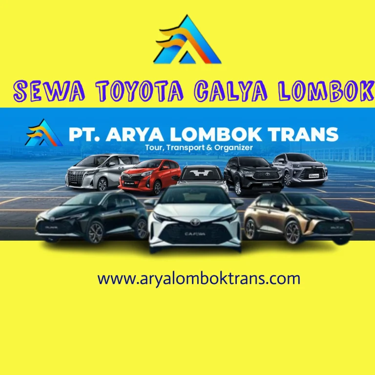 Sewa Toyota Calya di Lombok – Lepas Kunci 325rb, Include Driver 650rb