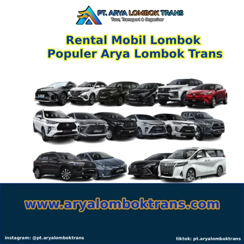 Rental Mobil Lombok Populer Arya Lombok Trans