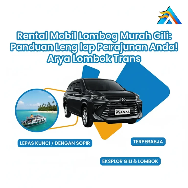 rental mobil Lombok murah Gili
