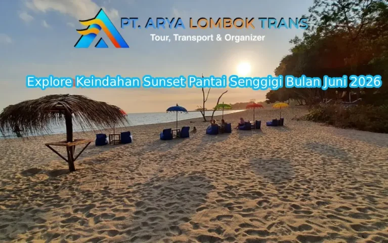 sunset Pantai Senggigi Juni 2026