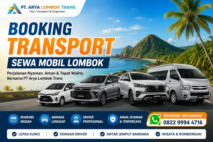 booking rental mobil Lombok