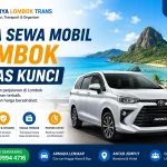 jasa sewa mobil Lombok lepas kunci