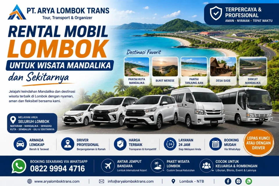 rental-mobil-lombok-wisata-mandalika
