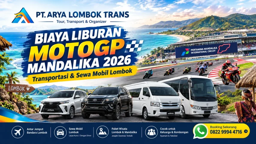 MotoGP Mandalika 2026, MotoGP Lombok, Sewa Mobil Lombok, Mandalika, Wisata Lombok