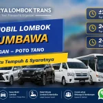 Sewa mobil Lombok ke Sumbawa via Pelabuhan Kayangan bersama Arya Lombok Trans