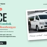 Sewa Hiace Lombok untuk rombongan wisata bersama Arya Lombok Trans