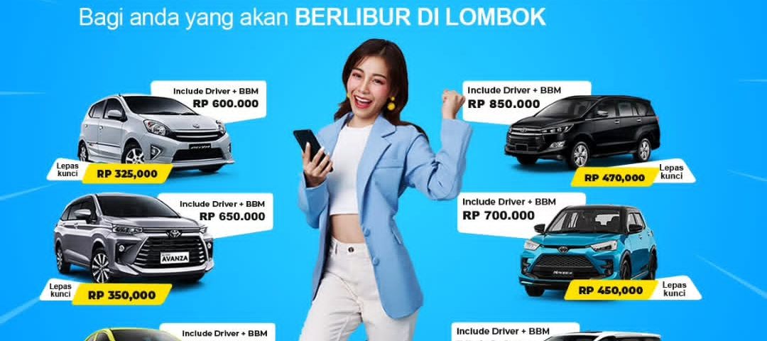 Sewa mobil murah di Lombok