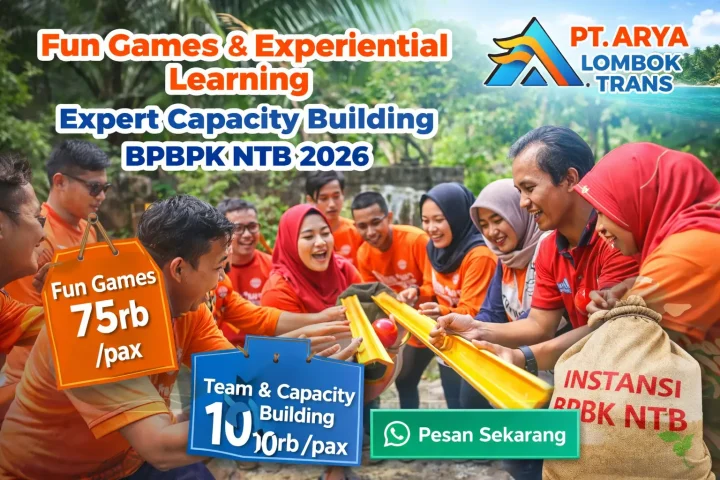 Fun Games & Experiential Learning BPBPK NTB 2026 | Harga Mulai 75rb